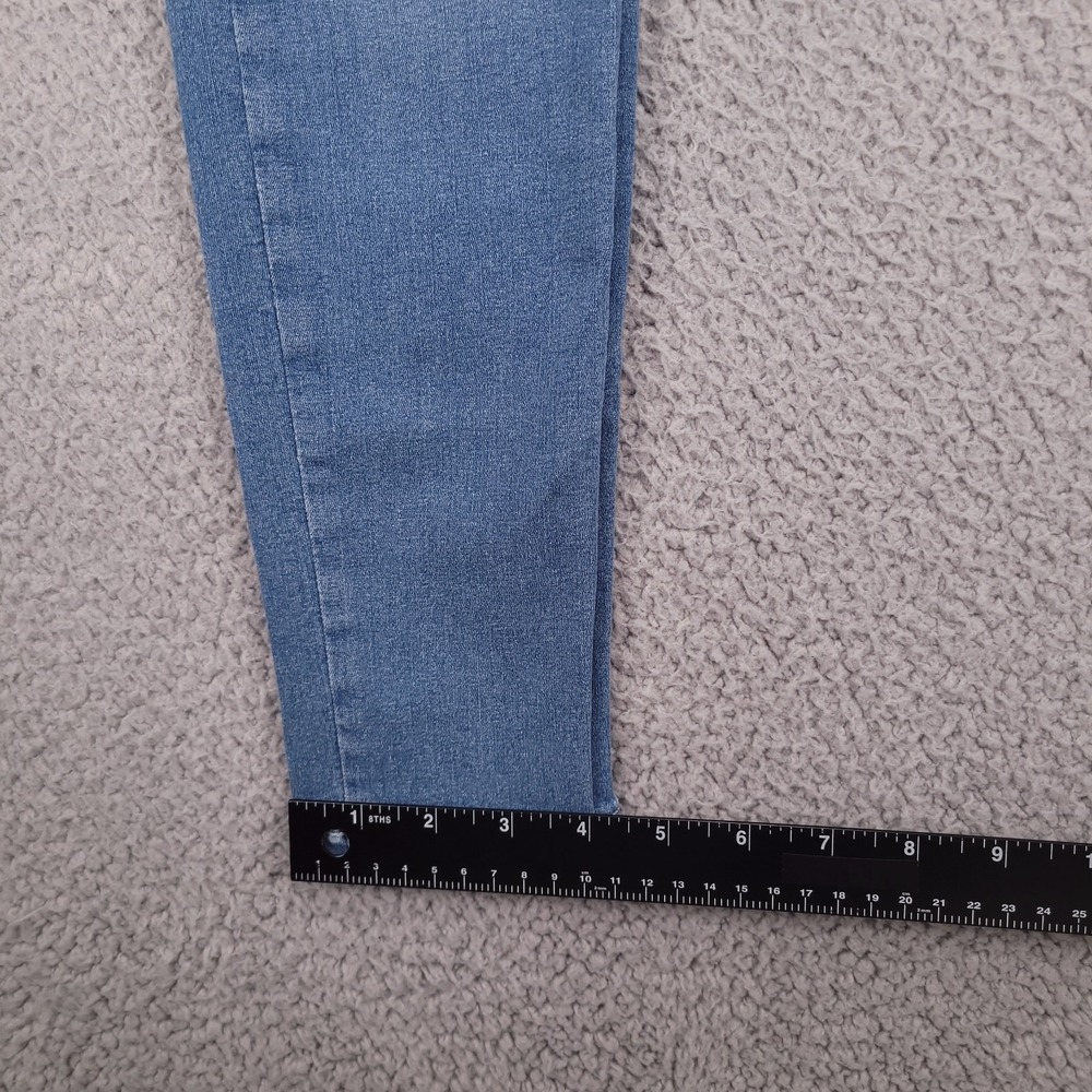 FIT JEANS Size SMALL Frame Skinny Arctic Light Wash Blue Denim 24x28 NEW - Picture 15 of 16